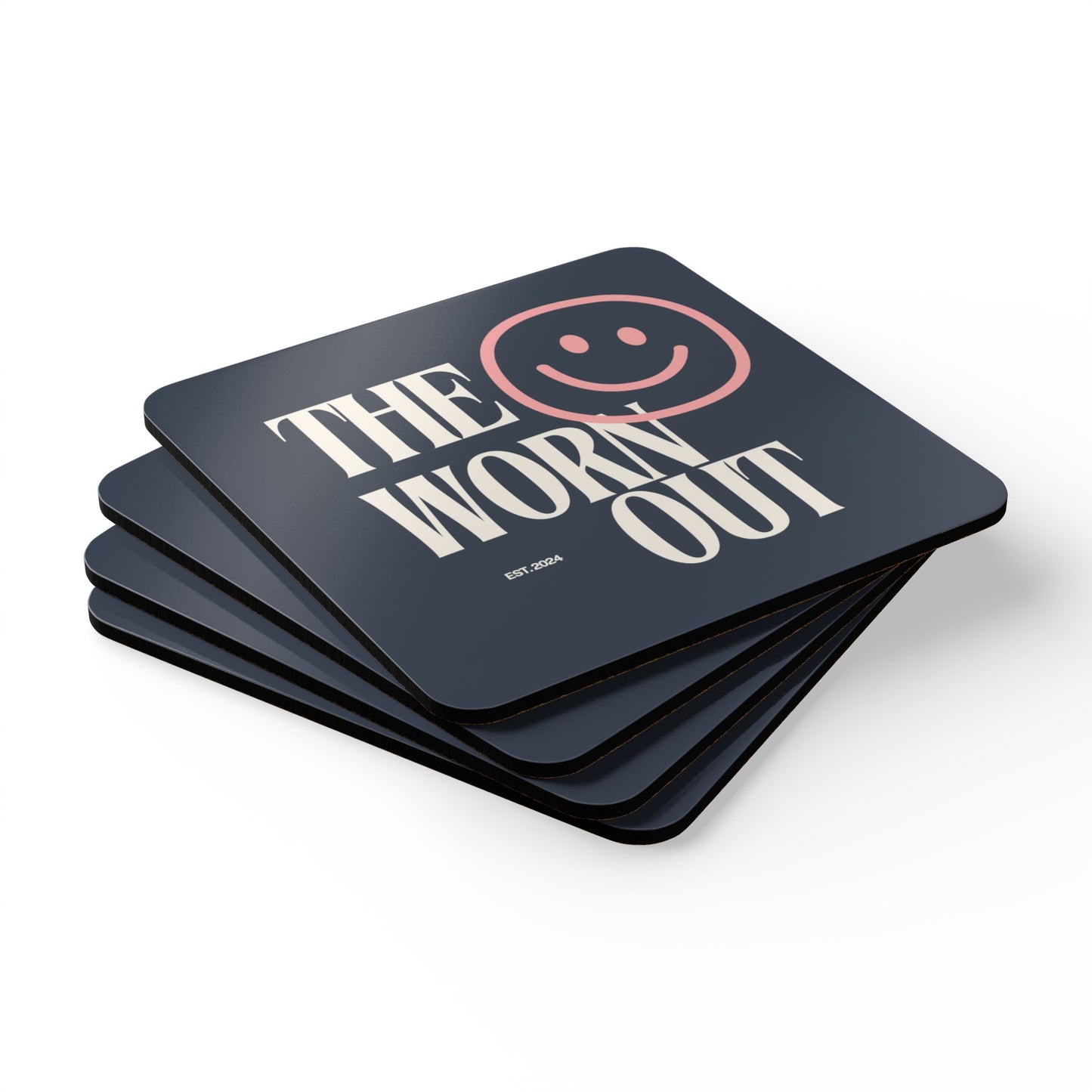 Worn Out Corkwood Coaster Set