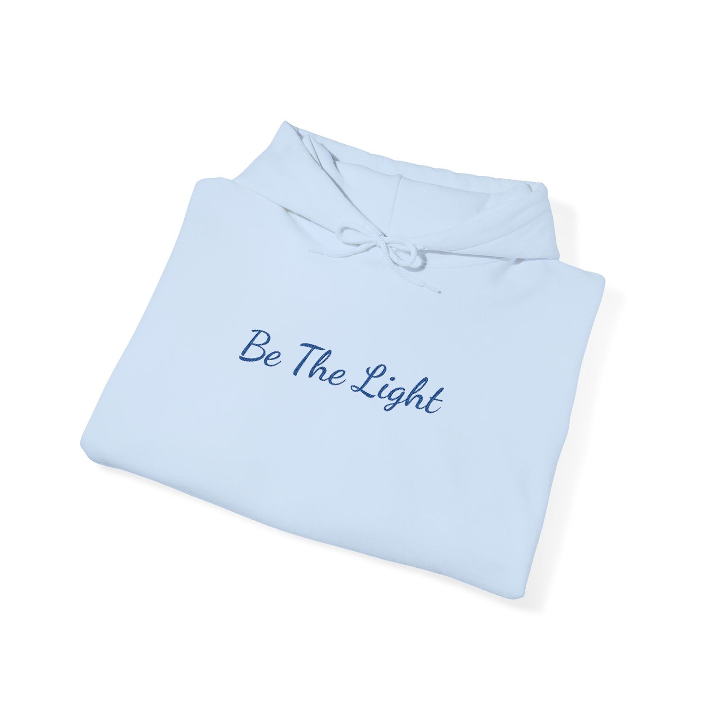 Embroidered Be The Light Hoodie