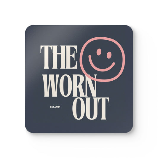 Worn Out Corkwood Coaster Set