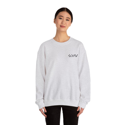 Embroidered God Is Greater Crewneck