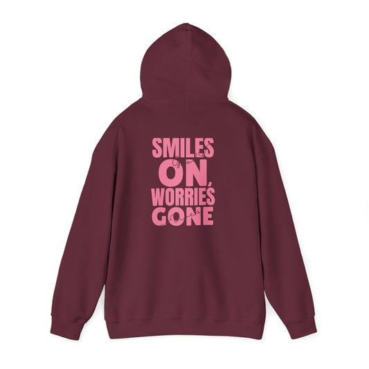 Smiles On, Worries Gone Hoodie